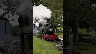 Steaming through Eryri/Snowdonia National Park! #SteamTrain #WorldHeritageSite #Snowdonia #Railway