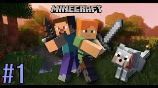 MINECRAFT ПРОХОЖДЕНИЕ: НАШЁЛ СОБАЧКУ! #1