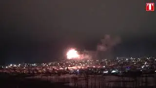 Как Новый год приходил в Старобельск: салюты над городом