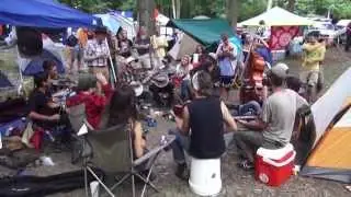 Clifftop 2014 Camp Jam Clips #1