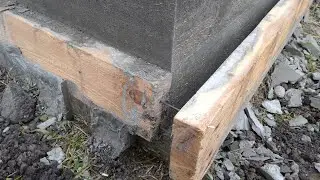 Снимаем опалубку. Доски застряли в бетоне. Что нужно учитывать при строительстве опалубки?