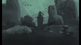 Underwater environment concept timelapse (Adobe Photoshop)