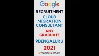Google Recruitment 2021 | IT Job | Engineering Job