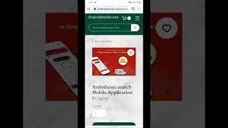 Ambulance Booking Project | Final Year Project | Android and Website Project | College Project