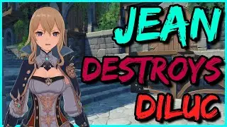Jean Caught Diluc CHEATING | Genshin Impact Memes 