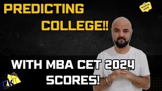 CET Which College I will get? at my scores! MAH MBA CET 2024