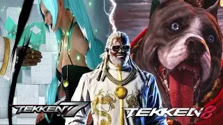 Leroy - TEKKEN 8 VS Tekken 7 Gameplay Comparison