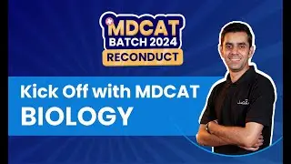 MDCAT Reconduct 2024 - Kick Off With Sir Akbar - 4 Week Plan!