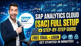 SAP Analytics Cloud (SAC) Full Setup |Free Trial+Login Guide 