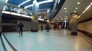 Метро, поездка 