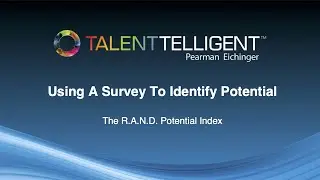 Measuring Potential With A Survey: High Potential | TalentTelligent