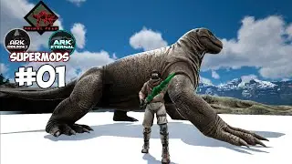COMEÇANDO UMA NOVA SÉRIE HARDCORE! ep.01 - ARK SUPER MODS HARDCORE