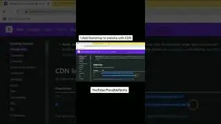 coonnect bootstrap with cdn # bootstrap