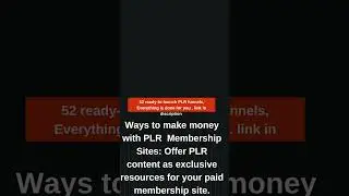 Discover the Secret to Profiting from PLR Membership Sites