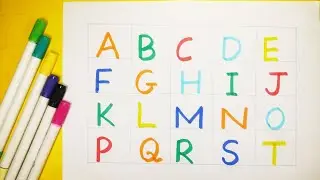 A for Apple - ABC Alphabet with Sound - Children learning l English alphabets letters and words