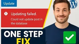 Updating failed Could not update post in the database WordPress 