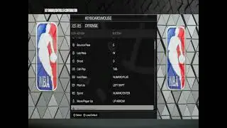 NBA 2K23 KEYBOARD CONTROLS PC