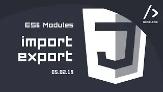 JS Workshop - importing & exporting modules - 05.02.19