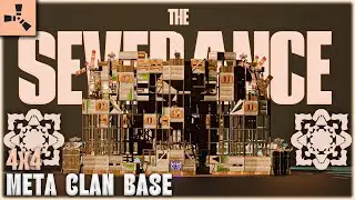 The Severance - META 4 x 4 BASE - MASSIVE Raid COST - Easy & Simple -  RUST Base Designs 2025