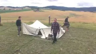 Spike Tent Set Up