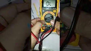 Paano magtest ng resistor gamit ang digital multitester