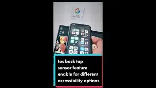 IOS feature backtap icon sensor that you may not know about 1