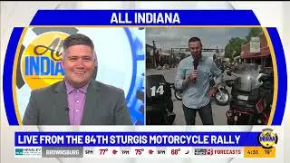 Mike Caudill on WISH-TV from the 84th Sturgis Motorcycle Rally!