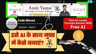Create YouTube channel banner with free Adobe ai | Adobe ai | YouTube channel art with ai | youtube