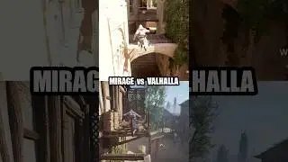 Parkour Gameplay - Assassin's Creed Mirage vs Valhalla
