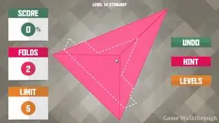 Paperama Yama Level 14 Stingaay Walkthrough