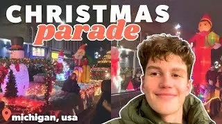 CHRISTMAS in the USA: Weihnachtsparade in Michigan 🇺🇸 Auslandsjahr Amerika
