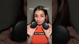 REAL vs FAKEE Makeup | Part 1: MAC Compact #makeup #shorts #ytshorts #youtube