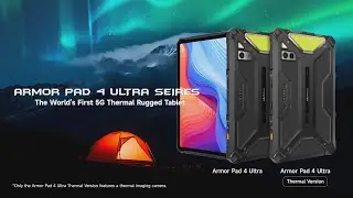 Introducing Armor Pad 4 Ultra Series: World's First 5G Thermal Imaging Rugged Tablet!