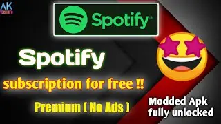 Spotify premium subscription for free | How to get Spotify premium for free | Ad free music | AkTech