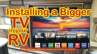 Changing TVs   Installing Faucet   Adding Remote to Recliners