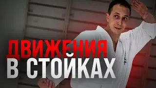 ПЕРЕДВИЖЕНИЕ В СТОЙКАХ КАРАТЭ КИОКУШИНКАЙ