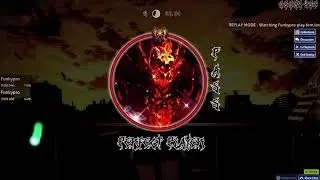 osu! fem.love Фотографирую закат
