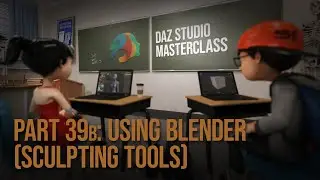 Adjust Clothing with Blender Sculpting Tools - Daz Masterclass #39b