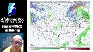 Weather Briefing Video for Sunday, April 16, 2023