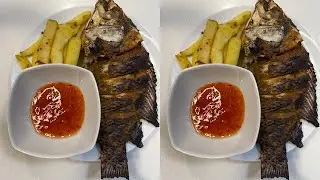 THE BEST OVEN GRILLED TILAPIA FISH IN 15 MINUTES | HOW TO GRILL TILAPIA FISH IN THE OVEN. #fish