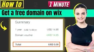 How to get a free domain on wix 2024