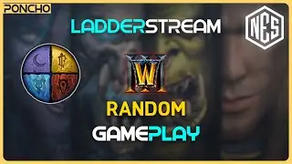 PONCHO за Случайную Расу | Warcraft 3 Reforged