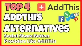 Top 4 AddThis Alternatives: Free Social Share & Follow Widget Providers