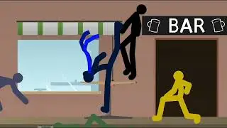 Mochila Arc - Bar Scene || Stick Nodes