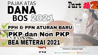 Sosialisasi Bea Meterai dan Perbedaan PKP dan Non PKP dana Bos 2021 Oleh Kantor Pajak Pratama 