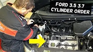 FORD 3.5 3.7 CYLINDER NUMBERS EDGE FLEX TAURUS FUSION EXPLORER FUSION