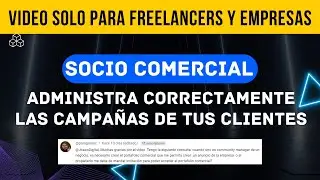 💼 Añade un socio al portafolio comercial de tu negocio en meta y administra campañas correctamente