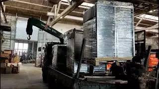 Отгрузка стеллажей для сублиматора