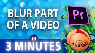 Adobe Premiere Blur Part Of Video | Blur Faces And More With Automatic Face Tracking