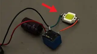 How to make Led Light Relay Flasher circuit at home